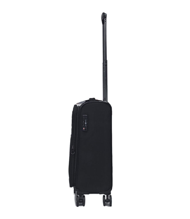 Corby Cabin Soft Shell Suitcase in Black