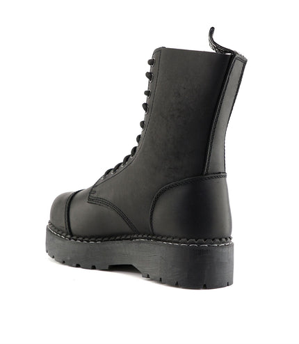 Grinders Mens Black Bulldog Acs Steel Toe Cap Safety Derby Boots