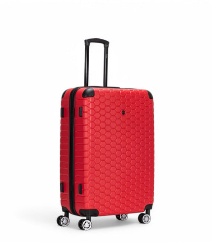 Noda Medium Hard Shell Suitcase in Red