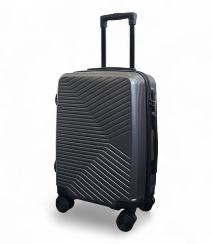 Junee Cabin Hard Shell Suitcase in Charcoal Grey