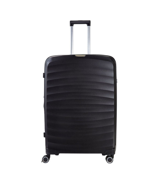 Alton Large Hard Shell Suitcase in Black