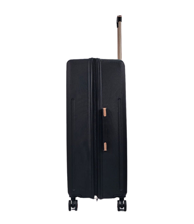 Cramlington Large Soft Shell Suitcase in Black