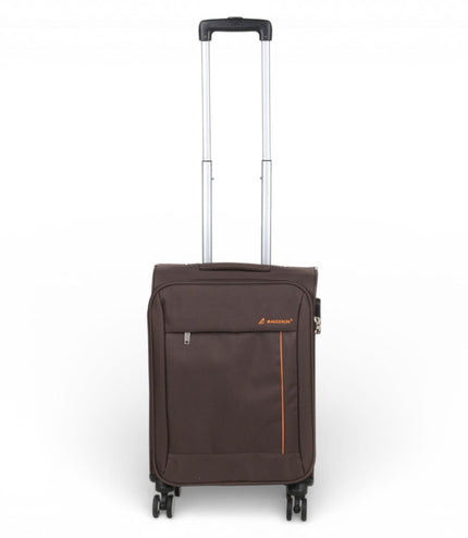 Carrollton Cabin Soft Shell Suitcase in Brown