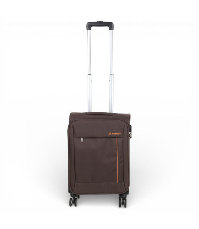 Carrollton Cabin Soft Shell Suitcase in Brown