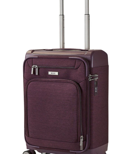 Amesbury Cabin Soft Shell Suitcase in Purple