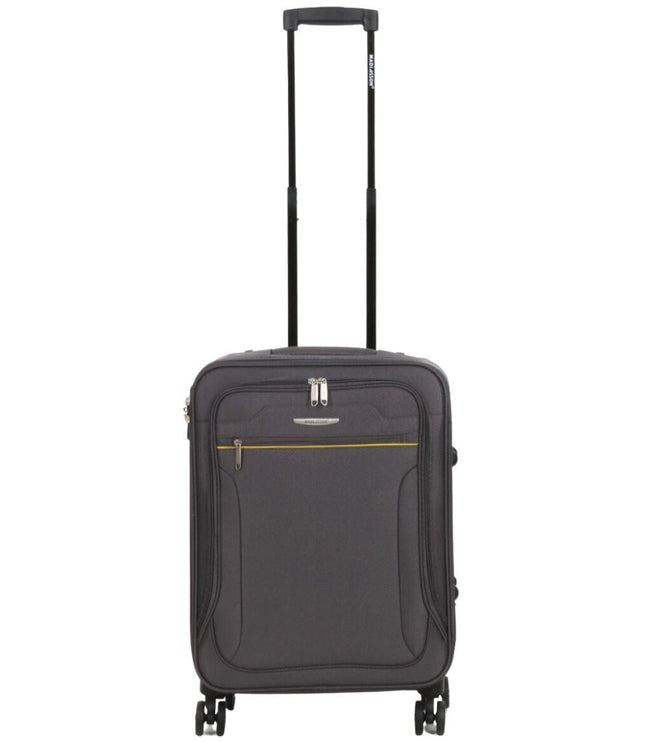 Cinderford Cabin Soft Shell Suitcase in Grey