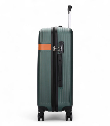 Calgary Large Hard Shell Suitcase in Emerald Green