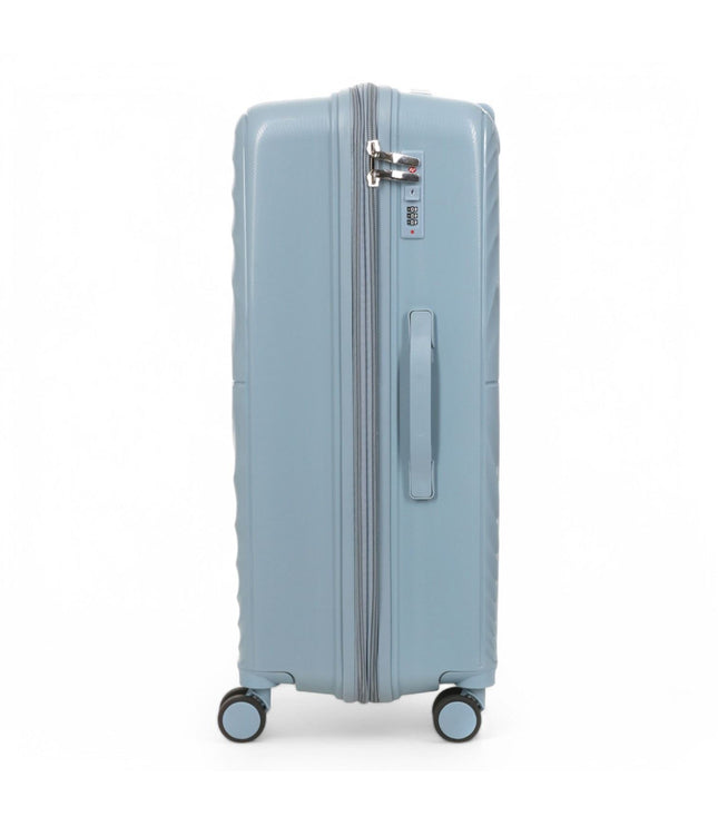 Balranald Large Hard Shell Suitcase in Sky Blue