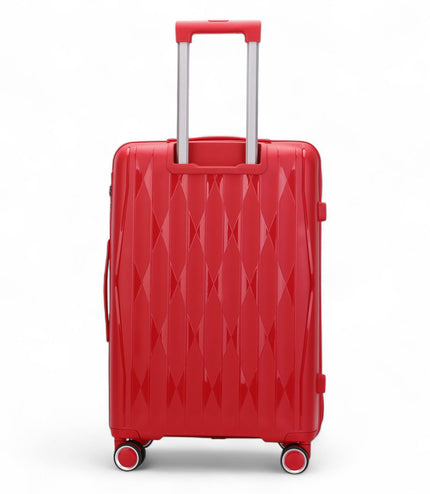 Burnaby Large Hard Shell Suitcase in Red