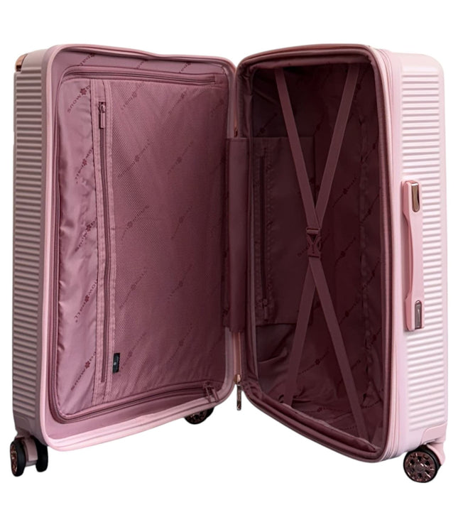Cowra Medium Hard Shell Suitcase in Rose Gold