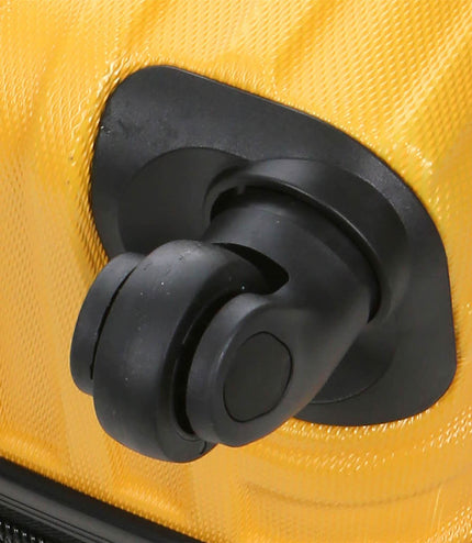Corowa Large Hard Shell Suitcase in Yellow