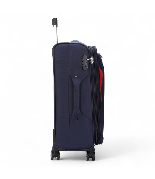Delta Large Hard Shell Suitcase in Navy