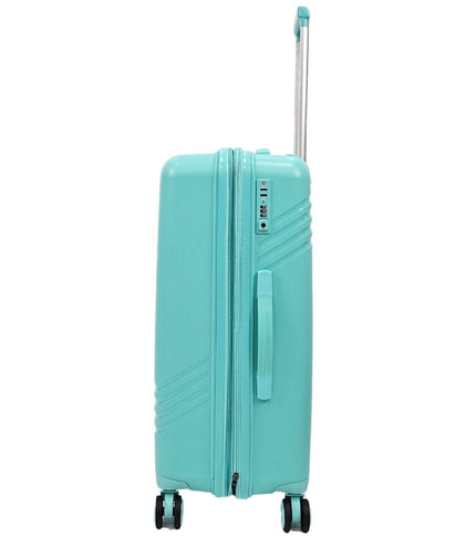 Camborne Medium Hard Shell Suitcase in Teal