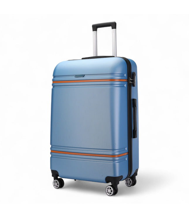 Calgary Medium Hard Shell Suitcase in Blue
