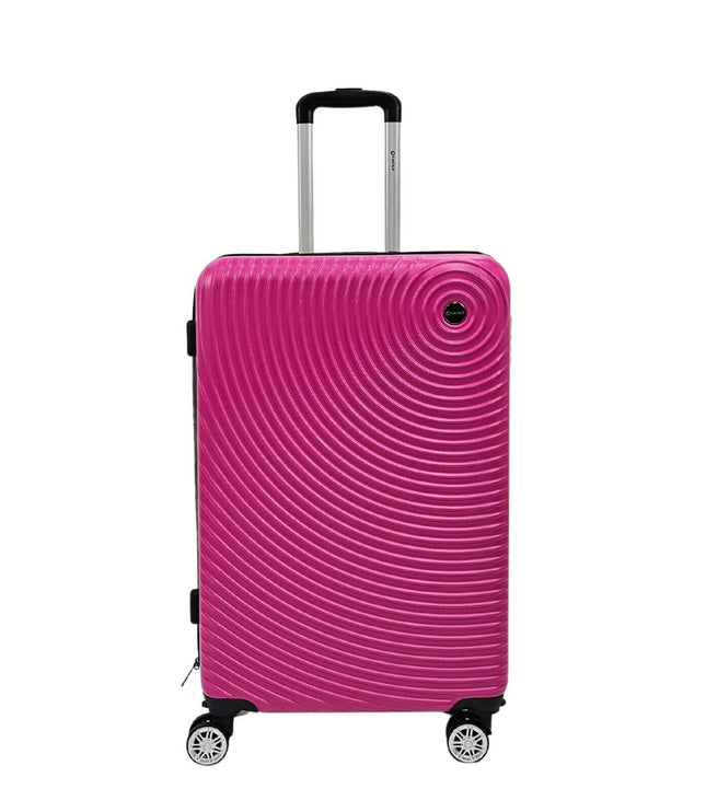 Chorley Medium Hard Shell Suitcase in Fuschia