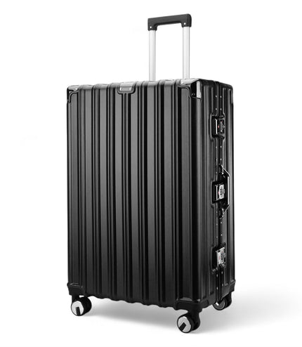 Airdrie Medium Hard Shell Suitcase in Charcoal Black