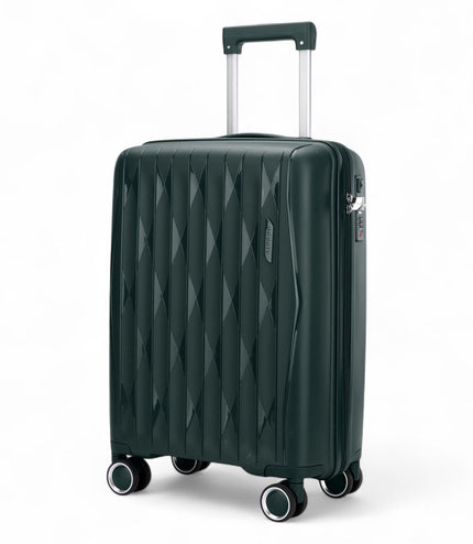 Burnaby Cabin Hard Shell Suitcase in Green