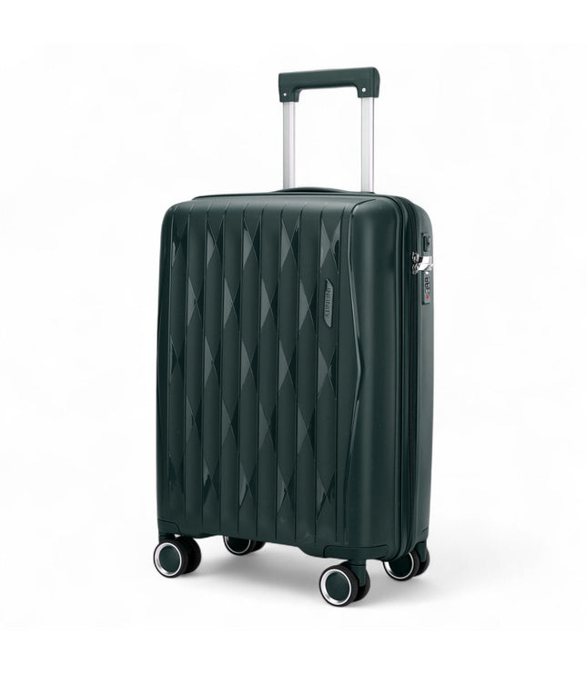 Burnaby Cabin Hard Shell Suitcase in Green