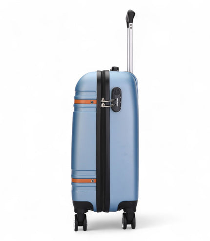 Calgary Cabin Hard Shell Suitcase in Blue