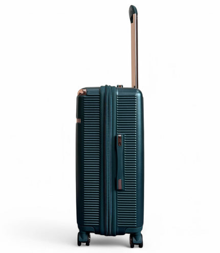 Cowra Medium Hard Shell Suitcase in Dark Green