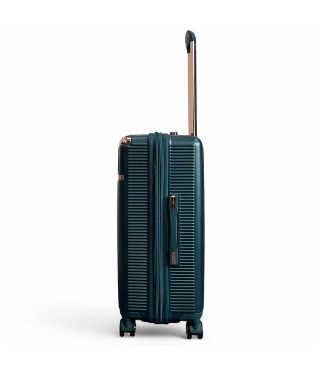 Cowra Medium Hard Shell Suitcase in Dark Green