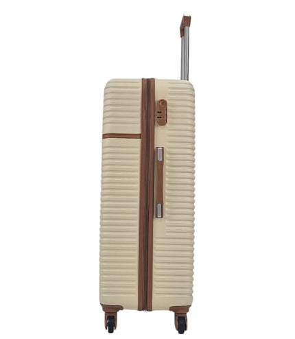 Caistor Large Hard Shell Suitcase in Cream