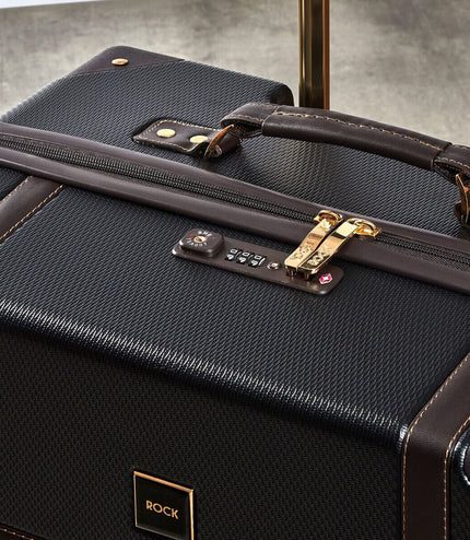 Alston Medium Hard Shell Suitcase in Black