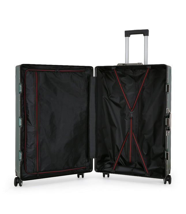 Airdrie Large Hard Shell Suitcase in Green
