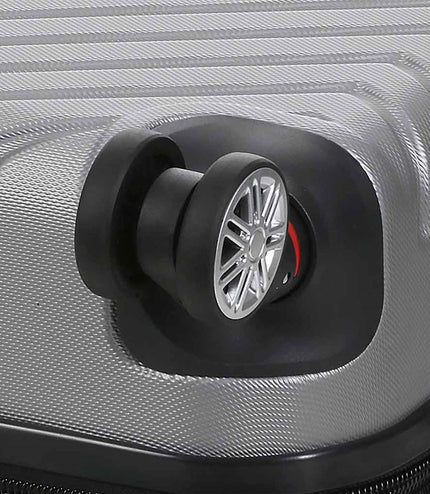 Bega Large Hard Shell Suitcase in Silver