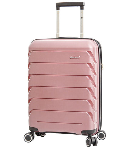 Cleckheaton Cabin Hard Shell Suitcase in Rose Gold