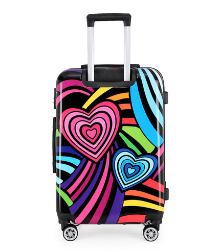 Congleton Medium Hard Shell Suitcase in Hearts