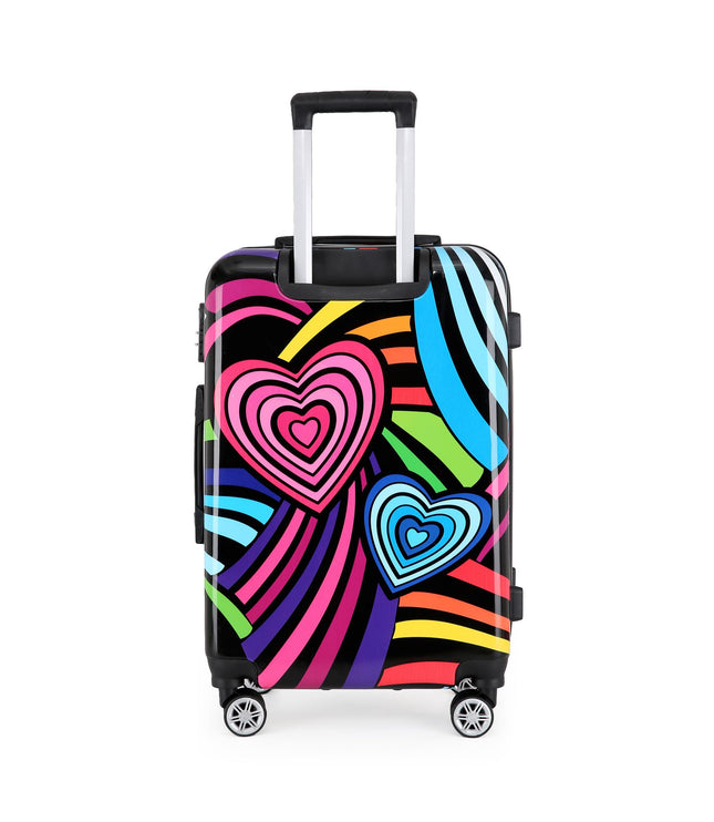 Congleton Medium Hard Shell Suitcase in Hearts