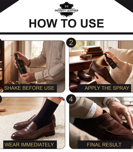 Leather & Fabric Softening Spray for Tight Shoes Stretcher