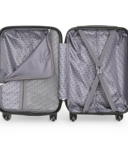 Corowa Underseat Hard Shell Suitcase in Red