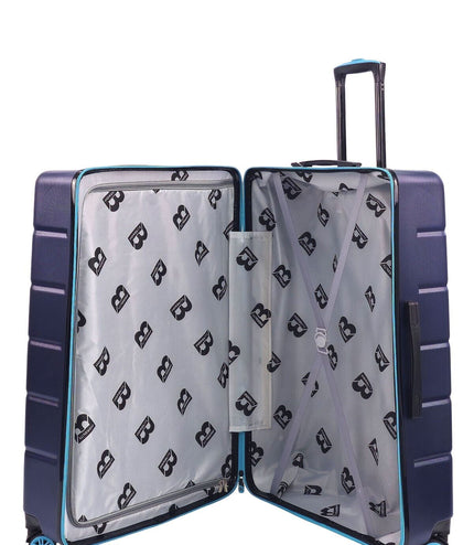 Coulsdon Large Soft Shell Suitcase in Navy