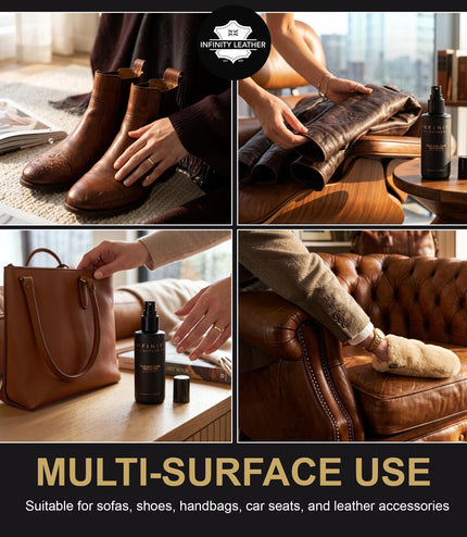 Waterproof Rain & Stain Spray for Leather & Suede Protector