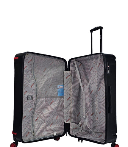 Chilton Double Extra Large Hard Shell Suitcase in Black