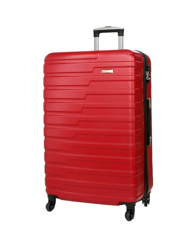 Croydon Large Hard Shell Suitcase in Red