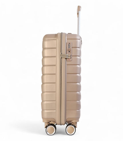 Forster Medium Hard Shell TSA Suitcase in Champagne Beige