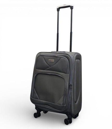 Nagoya Cabin Soft Shell Suitcase in Grey