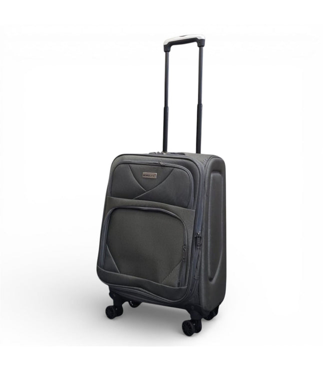 Nagoya Cabin Soft Shell Suitcase in Grey