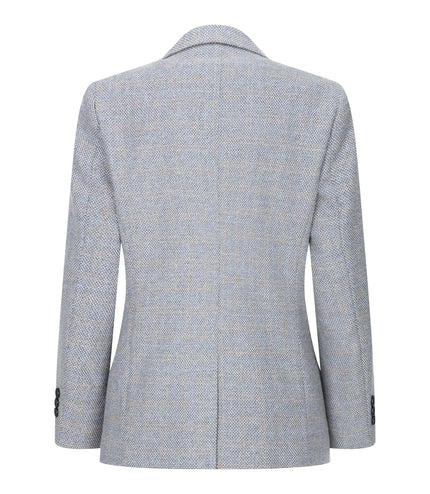 Boys 3 Piece Cream Tweed Check Vintage Retro Suit