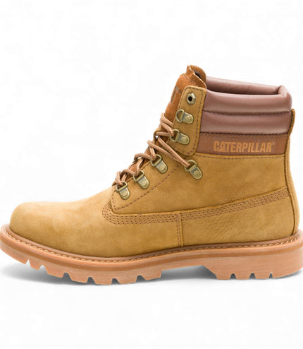 CAT (Caterpillar) Waterproof Colorado 2.0 Hiker Brown Leather Work Ankle Boots