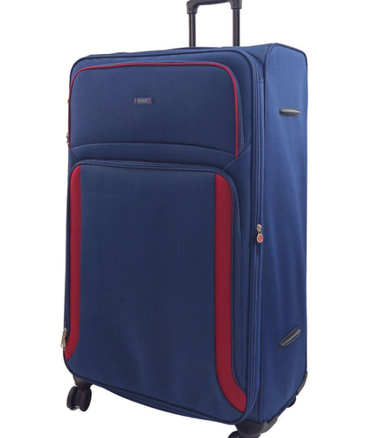 Arundel Extra Large Soft Shell Suitcase in Navy