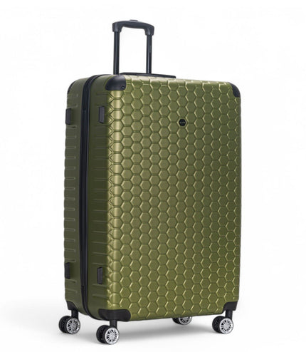 Noda X-Large Hard Shell Suitcase in Green