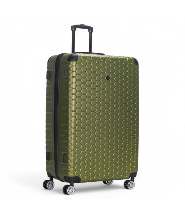 Noda X-Large Hard Shell Suitcase in Green