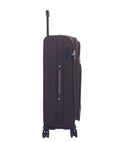 Arundel Medium Soft Shell Suitcase in Brown