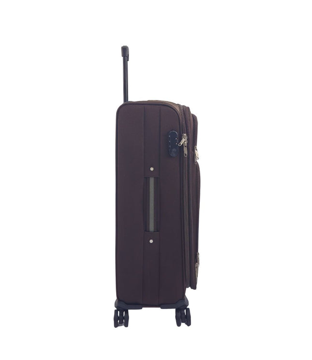 Arundel Medium Soft Shell Suitcase in Brown