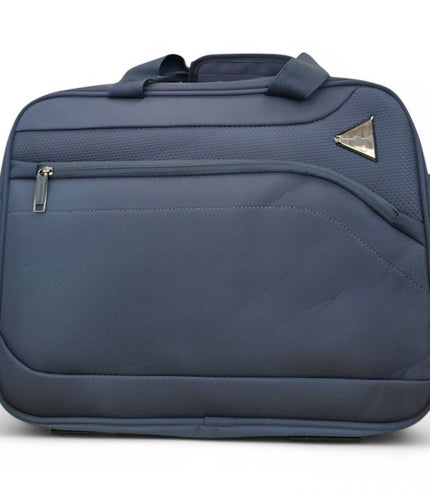 Corby Laptop Bag Soft Shell Suitcase in Grey