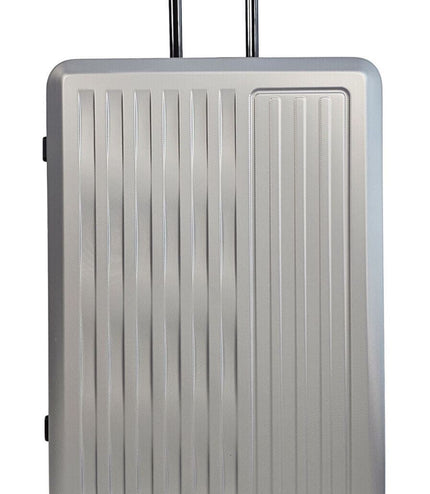 Croydon Large Hard Shell Suitcase in Silver